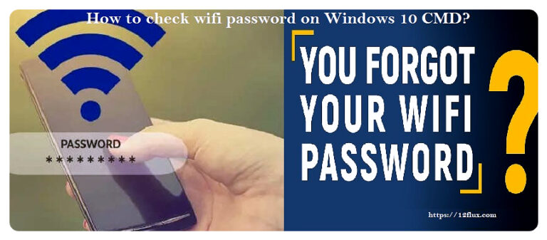How to check wifi password on Windows 10 CMD